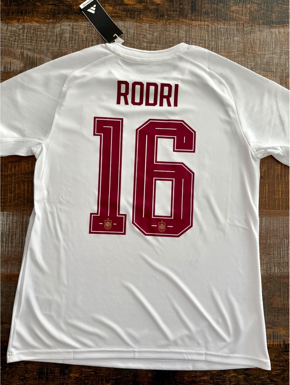 Large 2 Starts World Champions Rodri Spain Adidas Jersey Women